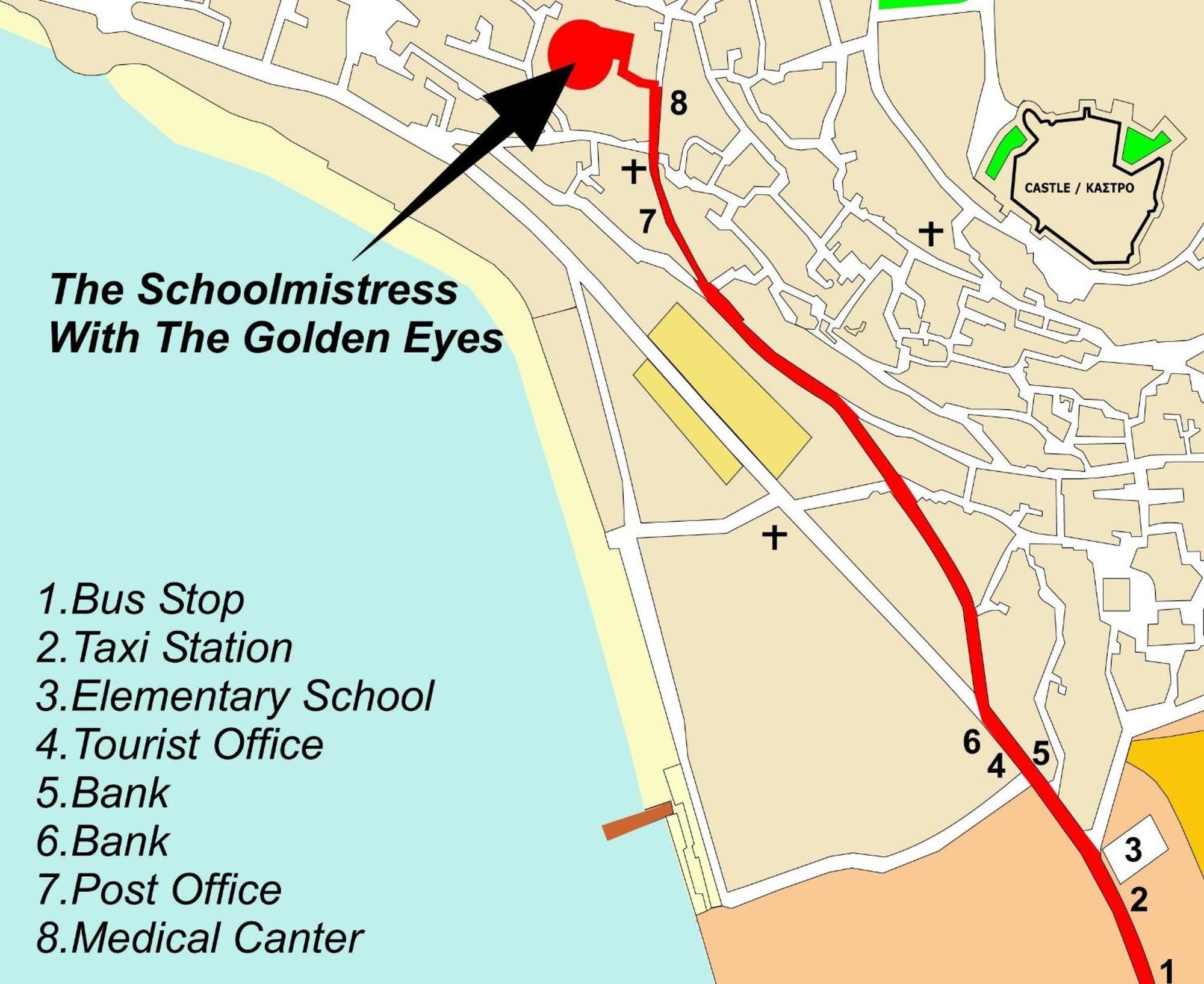 The Schoolmistress With The Golden Eyes, Studios & Rooms มิธิมนา ภายนอก รูปภาพ